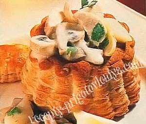 Фрикасе из птицы с супом